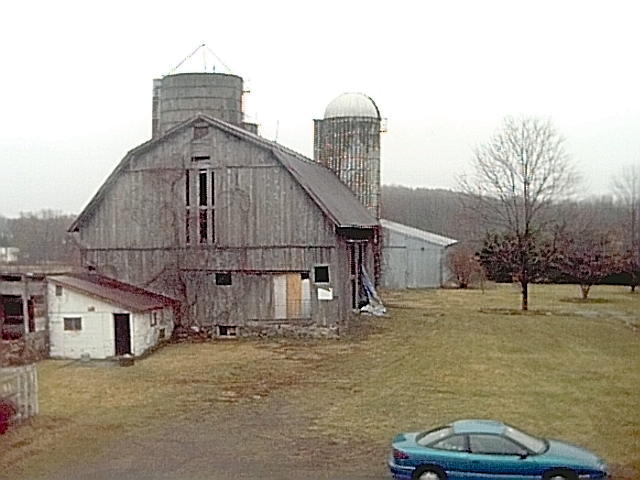Backyard and Barn